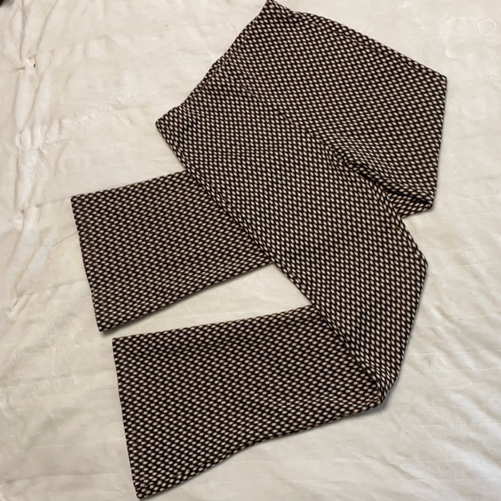 Fall Brown Flare Pants